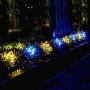 Solar Garden Decorative Lights Outdoor,2 Pack Beautiful LED Solar Powered Fairy Landscape Tree Lights,Two Mode Flower Lights for Pathway Patio Yard Deck Walkway Christmas Decoration