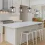 INFRONT Dining Light Fixture, Foyer Chandelier Light Fixture, Dining Room Lighting, Foyer Light Fixtures, Chandliers Lights for Dining Room, Foyer Lighting for Entryway, Modern Farmhouse Chandelier