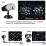 NUÜR Rotating Snowflake Christmas Projector Light with Wide Coverage & High Brightness for Indoor & Outdoor, Wireless Remote Control and Timer Function, Festive LED Light for Christmas Décor