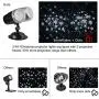 NUÜR Rotating Snowflake Christmas Projector Light with Wide Coverage & High Brightness for Indoor & Outdoor, Wireless Remote Control and Timer Function, Festive LED Light for Christmas Décor