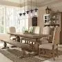 Wellmet Farmhouse Chandelier Glass Mason Jar Adjustable, 5-Lights Dining Room Lighting Fixtures Hanging Rustic Chandeliers with Wires for Kitchen Island Dining Room Living Room Cafe Pub