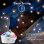 Star Projector Night Light for Kids, Starry Light Projector with Timer Setting and 4 Modes, Ceiling Projector Lights for Bedroom, Unique Gifts for Christmas Birthday Baby Children Kids Girls Boys