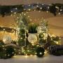 LE String Lights 33ft with 100 LEDs, Waterproof Copper Wire Lights, Outdoor & Indoor Decorative Fairy Lights for Bedroom, Patio, Garden, Party, Wedding, Christmas and More