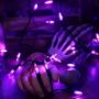 HAYATA 200 LED Purple String Lights - 65ft 30V Mini Bulb Halloween String Light for Outdoor Indoor Decor, Waterproof Fairy Lighting for Garden, Yard, Home, Bedroom, Curtain, Halloween Party Decoration