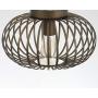 Farmhouse Antique Gold Flush Mount Ceiling Light Industrial Rustic Metal Cage Semi Flush Mount Light Fixture for Hallway Living Room Kitchen Entryway Bedroom Farmhouse Antique Gold Flush Mount Ceiling Light Industrial Rustic Metal Cage Semi Flush Mount Light Fixture for Hallway Living Room Kitchen Entryway Bedroom
