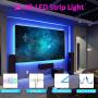 LED Strip Lights, FOF 16.4ft RGB Color Changing LED Strip Lights Kits with Remote, Bluetooth APP Controlled Music Sync LED Rope Lights, Waterproof SMD5050 LED Tape Light for Home, TV, Party Decoration