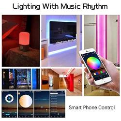 Led Light Strip WiFi 32.8Feet, Smart App Controlled 300pcs RGB Light Strip,Color Changing Light Strip Work with Alexa,Google Home for Bedroom,Party-Smart Led Strip Lights