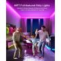 Nexillumi WiFi Smart Alexa-Enabled LED Lights for Bedroom 40 ft with Remote Music Sync 5050 RGB Flexible LED Strip Lights (40Ft WiFi+ Remote+ MIC Control)