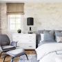 Small Bedside Table Lamp, Modern Fabric Shade Desk Lamp Nightstand for Bedroom Living Room End Table