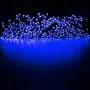 Qunlight Solar Fairy String Lights 72ft 200 LED Outdoor Waterproof USB Solar Powered 2 Modes with Timer Function Decorative Lighting for Patio Law Xmas Garden Homes Party Decore(Blue 2pcs)
