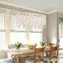 APBEAMLighting Rectangular Crystal Chandelier Modern Linear Pendant Light Flush Mount Raindrop Island Lighting Fixture for Dining Room Restaurant Living Room 7 Lights