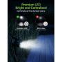 InnoGear Solar Lights, 2-in-1 Waterproof 3 LED Solar Spotlights Adjustable Wall Light Landscape Lighting Security Light Outdoor Auto On/Off for Patio Deck Yard Garden Driveway, Pack of 2