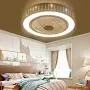 Modern Ceiling Fan Lights Remote Control Fan Lamps Invisible Ceiling Lights Fan Lighting Dimmable Indoor Lamp Home Decoration Dining Room Bedroom Living Ceiling Lights