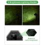 TRODEEM 12 LEDs Solar Landscape Spotlights Outdoor, IP67 Waterproof Solar Powered Wall Lights 2 in 1 Wireless Solar Landscape Lights Outdoor Yard Garden Driveway Porch Walkway Pool 2 Pack Cold White