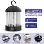 Electronic Mosquito Killer Lamp,Bug Zapper with Light Mosquito Trap, Fly Zapper Insect Killer Safety & Non-Toxic for Home Indoor/Outdoor Bedroom Kitchen Use