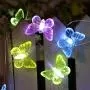 HDNICEZM Butterfly String Lights,Twinkle Lights 8 Lighting Mode Waterproof 21.1ft 40 LED USB Plug in with Remote Control for Home Indoor Outdoor Garden Holiday Parties Patio Plants Shelf Decor
