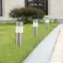 Solar Pathway Lights Outdoor,12-Pack Waterproof Solar Lights Outdoor Stainless Steel Painted Solar Light for Garden,Yard,Lawn Solar Pathway Lights Outdoor,12-Pack Waterproof Solar Lights Outdoor Stainless Steel Painted Solar Light for Garden,Yard,Lawn