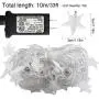 LiyuanQ Star String Lights, 100 LED Plug in String Lights 33 feet 8 Modes Star Fairy Lights Waterproof Twinkle String Lights for Wedding Party Christmas Tree Garden Indoor Outdoor Decor (Warm White) LiyuanQ Star String Lights, 100 LED Plug in String Lights 33 feet 8 Modes Star Fairy Lights Waterproof Twinkle String Lights for Wedding Party Christmas Tree Garden Indoor Outdoor Decor (Warm White)