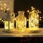 LiyuanQ Solar Fairy Lights, 4 Pack 200 LED Solar String Lights 66 Feet 8 Modes Copper Wire Lights Waterproof Outdoor Twinkle Lights for Garden Patio Yard Gate Party Wedding Outdoor Decor Warm White LiyuanQ Solar Fairy Lights, 4 Pack 200 LED Solar String Lights 66 Feet 8 Modes Copper Wire Lights Waterproof Outdoor Twinkle Lights for Garden Patio Yard Gate Party Wedding Outdoor Decor Warm White