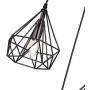 Dazhuan Antique Metal Pendant Lighting Fixtures Rustic Chandeliers Lamps with 3 Lights
