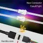 LED Strip Lights Music, Hedynshine 32.8 feet 300pcs chip Superbright Strip Lights with 40Key Remote,Sync to Music Led Strip Lights for Bedroom
