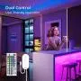 Govee LED Strip Lights, 16.4FT RGB LED Lights with Remote Control, 20 Colors and DIY Mode Color Changing LED Lights, Easy Installation Light Strip for Bedroom, Ceiling, Kitchen