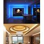 MINGER LED Strip Lights 16.4ft, RGB Color Changing LED Lights for Home, Kitchen, Room, Bedroom, Dorm Room, Bar, with IR Remote Control, 5050 LEDs, DIY Mode