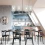 4 Light VINLUZ Modern Chandelier Brushed Nickel Pendant Lighting Clear Glass Shades Contemporary Ceiling Light Fixtures for Dining Room Kitchen Living Room 4 Light VINLUZ Modern Chandelier Brushed Nickel Pendant Lighting Clear Glass Shades Contemporary Ceiling Light Fixtures for Dining Room Kitchen Living Room