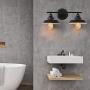 Farmhouse Vanity Light Set of 2, Wall Sconce Fixture Suitable for Bathroom Bedroom Farmhouse Living Room Mirror Cabinets Dressing Table Farmhouse Vanity Light Set of 2, Wall Sconce Fixture Suitable for Bathroom Bedroom Farmhouse Living Room Mirror Cabinets Dressing Table