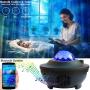 Night Light Projector for Kids, OwnZone Ocean Wave Projector Star Galaxy Light Projector with Bluetooth Speaker Music Rhythm Rotating LED Nebula Lights for Bedroom Home Theatre Party Wedding Birthday