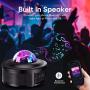 Led Night Light, Star Projector, Galaxy Projector, HOKEKI Lights for Bedroom, Starlight Projector,with Bluetooth Speaker, Can Remote Control Adjust Brightness, Suitable for Romantic Gifts