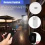 Solar Lights Outdoor with Remote Control JACKYLED Bright 1000 Lumen 48 LED Solar Wall Mounted Lights with 5500mAh Battery, 9.8ft Extension Cord for Garden Gate Porch Storage Barn (White) Solar Lights Outdoor with Remote Control JACKYLED Bright 1000 Lumen 48 LED Solar Wall Mounted Lights with 5500mAh Battery, 9.8ft Extension Cord for Garden Gate Porch Storage Barn (White)