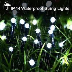 Outdoor Christmas Tree String Lights, 320 LED 35m/115ft Indoor Waterproof 8 Modes Fairy Twinkle Lights End-to-End Plug in, for Christmas Tree Garden Wedding Party Home Patio Lawn Decoration-Cool White