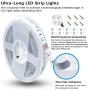 Cozylady LED Strip Lights 65.6Ft Controlled by APP, Remote , Voice