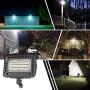SZGMJIA 60W LED Flood Light with Knuckle, Dusk to Dawn Photocell, CREE LED 5000K 7800lm 300W Equivalent,Waterproof Security Light for Yard Garden Playground