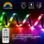 MagicColor LED Strip Lights, Lepro 16.4ft Music Sync Waterproof RGBIC Light Strip with Remote, 5050 RGB LED Lights for Bedroom, Home Decoration, TV, Gaming Room, Party, Balcony and Camping