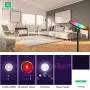 Floor Lamp, SZGMJIA LED WiFi Smart Floor Light with 1-100% Brightness Dimmable & 4 Colors Temperatures, 25W, Eye-Caring Dimmable Reading Standing Lamp for Sewing Living Room Bedroom Office Floor Lamp, SZGMJIA LED WiFi Smart Floor Light with 1-100% Brightness Dimmable & 4 Colors Temperatures, 25W, Eye-Caring Dimmable Reading Standing Lamp for Sewing Living Room Bedroom Office