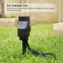 DEWENWILS Outdoor Digital Power Strip Timer, Outdoor Yard Stake Timer, Waterproof with 6 Grounded Outlets, 6ft Extension Cord,Digital Timer for Christmas Lights Decorations,1800W/15A Heavy Duty