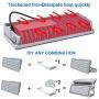 Hugging 200W LED Flood Light, Stadium Lights Outdoor, Flood Light Outdoor 20000lm 6500K IP67, Bright Outdoor Flood Lights for Stadium, Garden, Playground