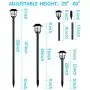 Solar Flame Lights - Solar Lights Outdoor 55'' Tall 100% Metal LED Solar Light Outdoor Torch Waterproof Metal Landscape Lights Heavy Lights Security Path Lights for Garden, Pathway,2 Pack Solar Flame Lights - Solar Lights Outdoor 55'' Tall 100% Metal LED Solar Light Outdoor Torch Waterproof Metal Landscape Lights Heavy Lights Security Path Lights for Garden, Pathway,2 Pack