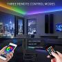 Light Strip, Color Changing Lights with Remote and Bluetooth Controller Sync to Music Apply for Shop Room, Bedroom, Kitchen, Bar, Home Light Strip, Color Changing Lights with Remote and Bluetooth Controller Sync to Music Apply for Shop Room, Bedroom, Kitchen, Bar, Home