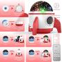 Star Night Light Projector Kids, Night Sky Projector Led Projector Lights Kids Star Projector Ceiling Led Light Bedroom Projector Gifts for 1-12 Years Old Boys and Girls Gifts for Christmas(Red)