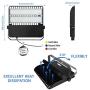 LEDMO Stadium Lights LED 200W 28000 Lumens Outdoor Flood Light Super Bright Sport Court Gym Lighting 90° Beam Angle 5000K Daylight White 100-277V IP65 Waterproof LEDMO Stadium Lights LED 200W 28000 Lumens Outdoor Flood Light Super Bright Sport Court Gym Lighting 90° Beam Angle 5000K Daylight White 100-277V IP65 Waterproof