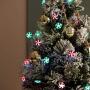 XIWU Christmas Candy String Lights 10ft 40LEDs Sweet String Lights Battery Operated with The Remote &Timer for Bedroom Indoor Outdoor Warm White Ambiance Lighting for Patio Wedding Christmas Décor