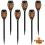 6PK Solar Lights Outdoor Pathway, Mini Solar Powered Outdoor Garden Path Torch Stake Lights for Landscape Patio Walkway Yard Driveway 6PK Solar Lights Outdoor Pathway, Mini Solar Powered Outdoor Garden Path Torch Stake Lights for Landscape Patio Walkway Yard Driveway