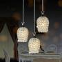 FEEKENBU Modern 3 Lights Crystal Pendant Lighting for Kitchen Island and Dining Room