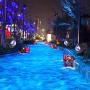 Water Wave Christmas Lights Projector - KOOT Outdoor Waterproof LED Ripple Garden Lights RGBW 10 Colors Water Effect or Flame Fire Effect with Remote for Patio Wedding Swimming Pool Display