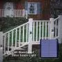LOHAS Solar Fence Post LED Lights Outdoor, Wireless Dusk to Dawn Solar Light, Night Light with IP65 Outdoor Waterproof, Soft White 3000K Solar Light for Security, Patio, Yard, 4 Pack (Update Version)