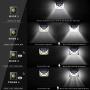Solar Lights Outdoor [270 LED/4 Working Mode]Solar Motion Sensor Light Outdoor Wireless IP 65 Waterproof Outdoor Lights for Garden Fence Patio Garage (2 Pack)