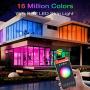 WiFi Smart Led Strip Lights 65.6ft, 2 Rolls of 32.8ft Compatible with Alexa, hyrion RGB Led Light Strips, 16 Million Colors App Controlled Sync to Music Led Lights for Bedroom